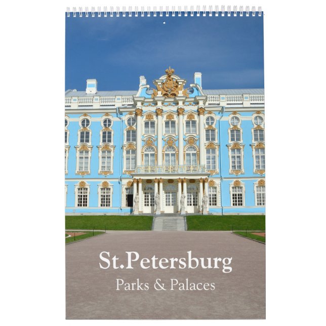 12 month St.Petersburg neighbourhoods Calendar (Cover)