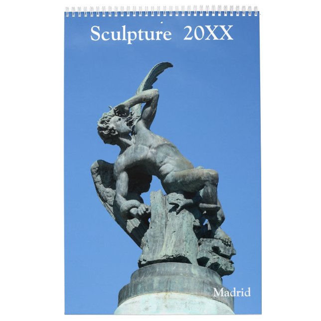 12 month Statues & Sculptures Calendar (Cover)