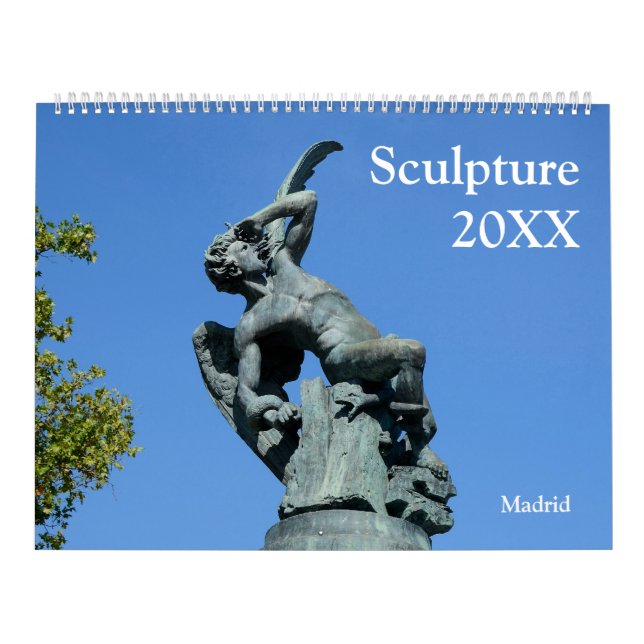 12 month Statues & Sculptures Calendar (Cover)