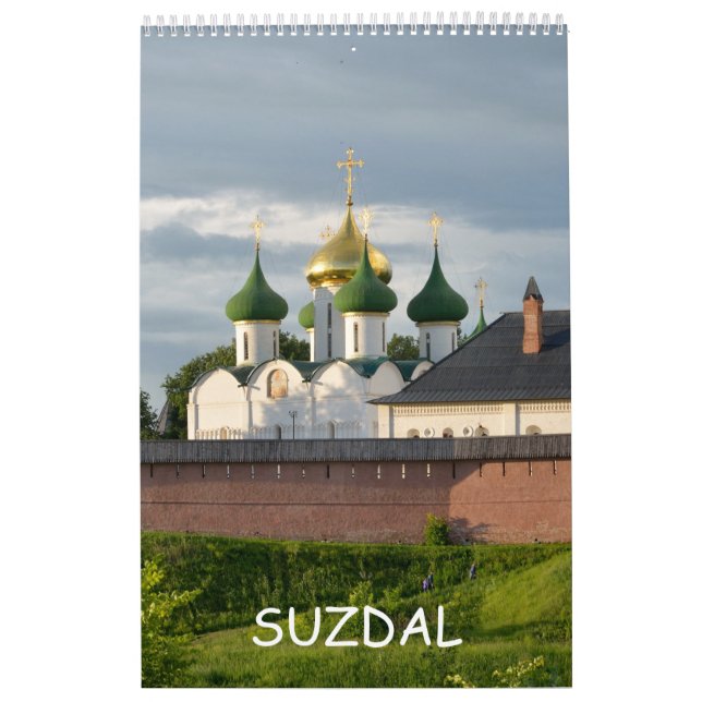 12 month Suzdal, Russia Calendar (Cover)