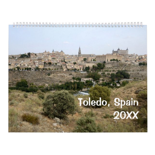 12 month Toledo, Spain wall calendar (Cover)