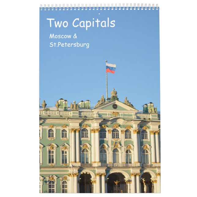 12 month Two Capitals Calendar (Cover)