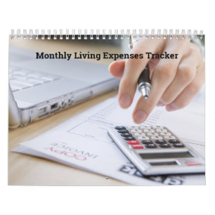12 Monthly 2027 Calendar Living Expense Sheets