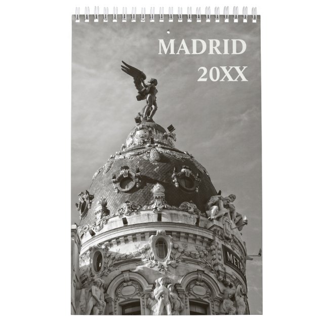 12 months Madrid Calendar (Cover)