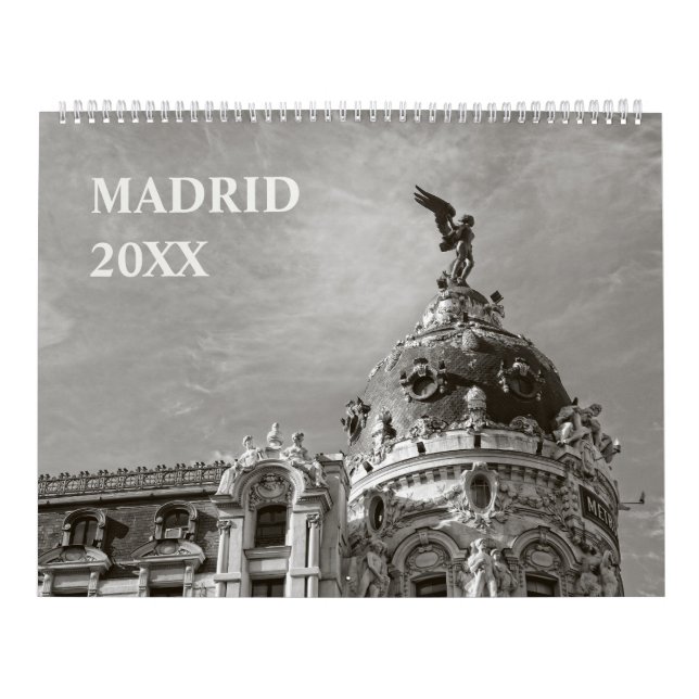 12 months Madrid Calendar (Cover)