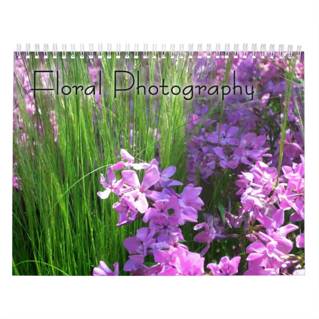 12 Months of Floral Photography, 1st Edition Calendar (Cover)