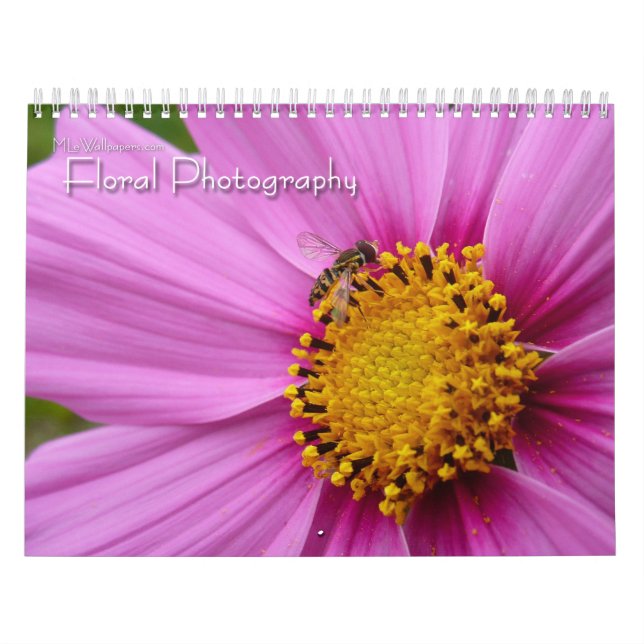 12 Months of Floral Photography, 4th Edition Calendar (Cover)