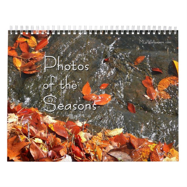 12 Months of Photos of the Seasons, 8th Edition Calendar (Cover)