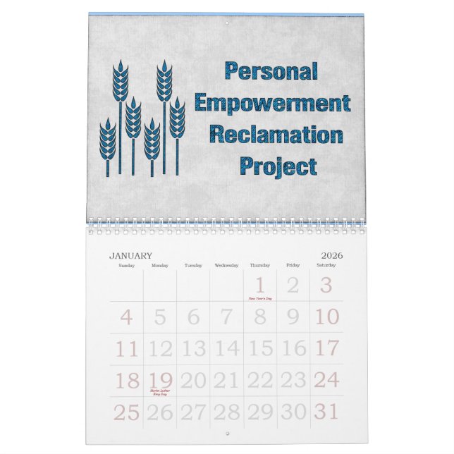 12 Months of Woman Power Calendar (Jan 2026)