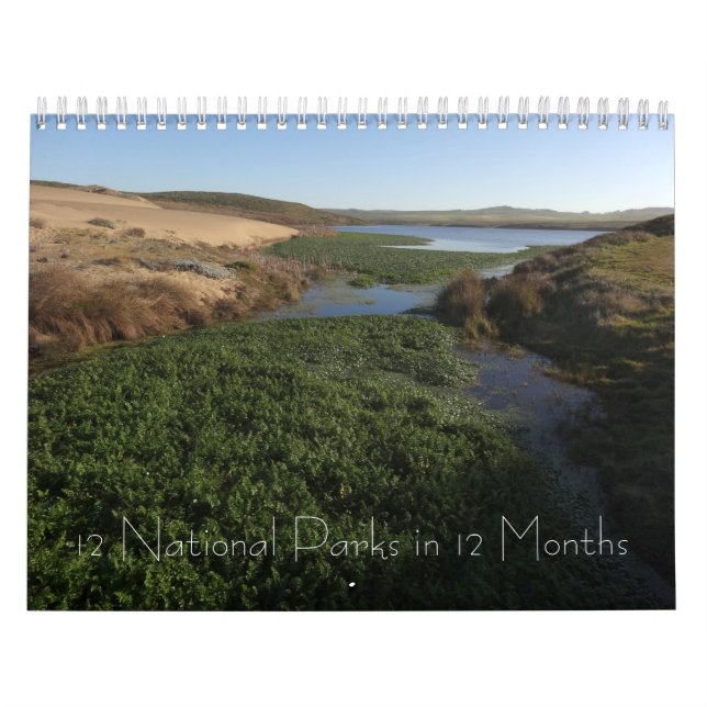 12 National Parks in 12 Months, 8th Edition Calendar (Cover)