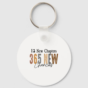 12 New Chapters 365 New Chances Family Key Ring