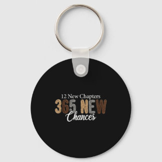 12 New Chapters 365 New Chances  Key Ring