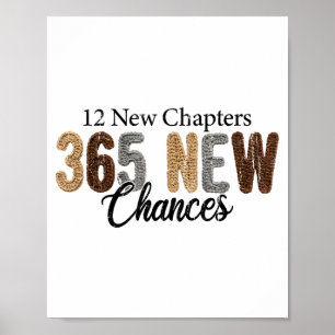 12 New Chapters 365 New Chances Poster