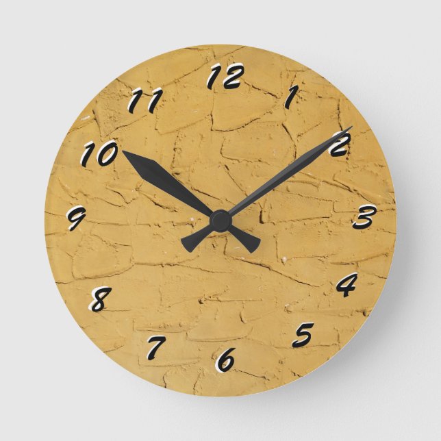 12 Number Choices to Choose --Golden Clock (Front)