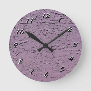 12 Number Choices to Choose --Lavender Clock