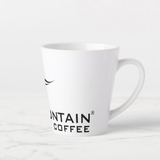 12 oz Latte Mug with Sky Mountain Coffee logo