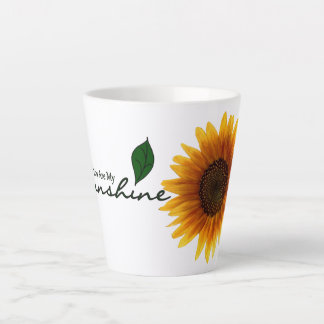 12 oz. Latte Mug - You Are My Sunshine