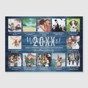 12 Photo Captions What A Year Blue Wood Holiday