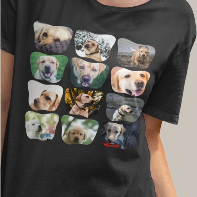 12 Photo Collage Unique Personalised T-Shirt (12 Photo Collage Unique Personalized T-Shirt
by Ricaso )