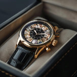 12 Photo Custom Collage  Watch<br><div class="desc">Display your favourite photos on this beautiful personalised watch. Add your custom text of a one of a kind design or gift for spouse,  grandparents,  grad,  etc.</div>