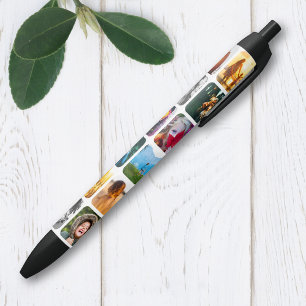12 Photo Template Double Sided Black Ink Pen
