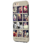 12 square photo collage with taupe background