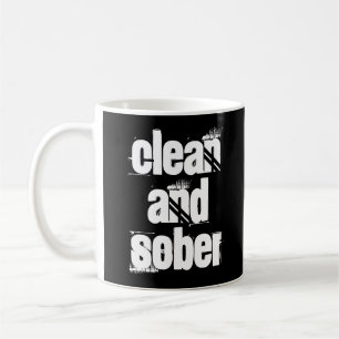 12 Step Recovery Sobriety Alcoholics Slogan Mug