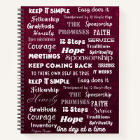 12 Step Recovery Words & Slogans