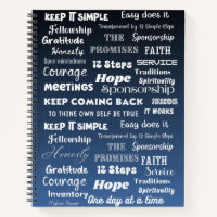 12 Step Recovery Words & Slogans