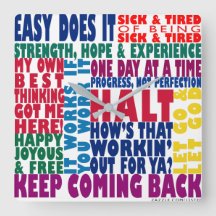 12 Step Slogans