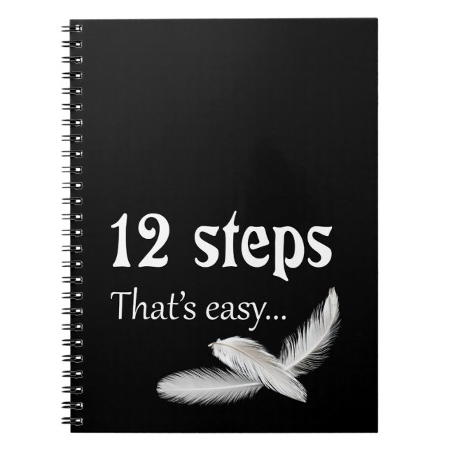 12 steps notebook (Front)