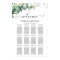 12 Tables Rustic Greenery Wedding Seating Chart