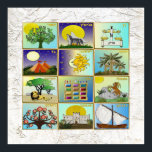 12 Tribes of Israel Art Print Poster<br><div class="desc">You are viewing The Lee Hiller Photography Art and Designs Collection of Home and Office Decor,  Apparel,  Gifts and Collectibles. The Designs include Lee Hiller Photography and Mixed Media Digital Art Collection. You can view her Nature photography at http://HikeOurPlanet.com/ and follow her hiking blog within Hot Springs National Park.</div>
