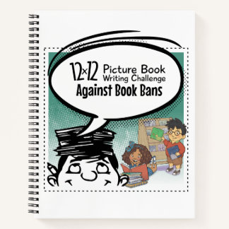 12 x 12 Against Book Bans Notebook