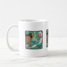 12 x 12 Winner Mug Writer Girl
