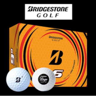12 x Bridgestone e6 Custom Logo Golf Balls