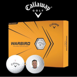 12 x Callaway Warbird Custom Photo Golf Balls