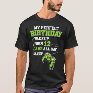 12 Year Old 12th Birthday Gamer For Boys Perfect G T-Shirt