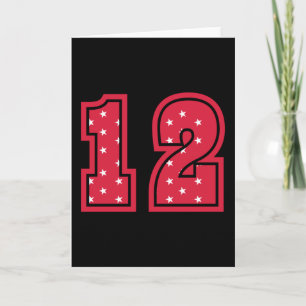 12 YEAR OLD BIRTHDAY 12th Birthday Kids Vintage Card
