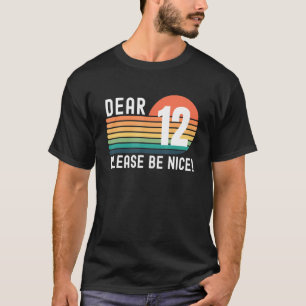 12 Year Old Birthday Retro Its My 12th Birthday T-Shirt