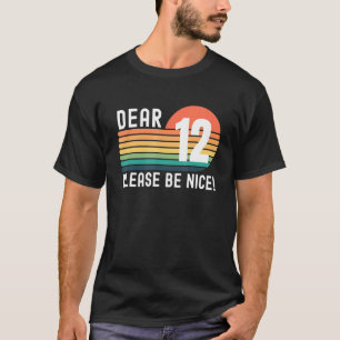 12 Year Old Birthday Retro Its My 12th Birthday T-Shirt