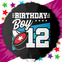 12 Year Old Hockey Party Theme 12th Birthday Boy
