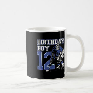 12 Year Old Ice Hockey Themed Birthday Party 12th Coffee Mug