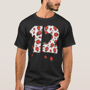 12 Year Old Ladybug 2010 12th Birthday Girl Famil T-Shirt