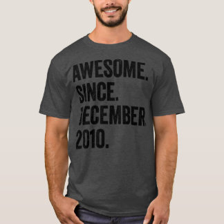 12 Years Old December 2010 12th Birthday2 T-Shirt