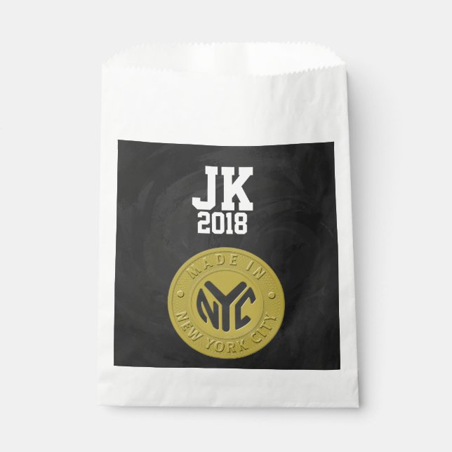 12of12 New York Token Party Favour Bag (Front)