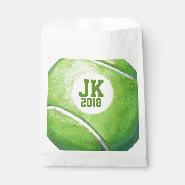 12of12 Tennis Ball Custom Favour Bag (Front)
