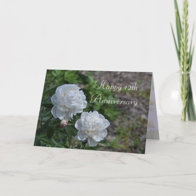 12th Anniversary Card (Front)