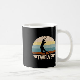 12th Birthday Badminton 12 Years Badminton Boys Ba Coffee Mug
