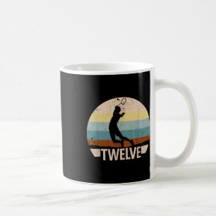 12th Birthday Badminton 12 Years Badminton Boys Ba Coffee Mug